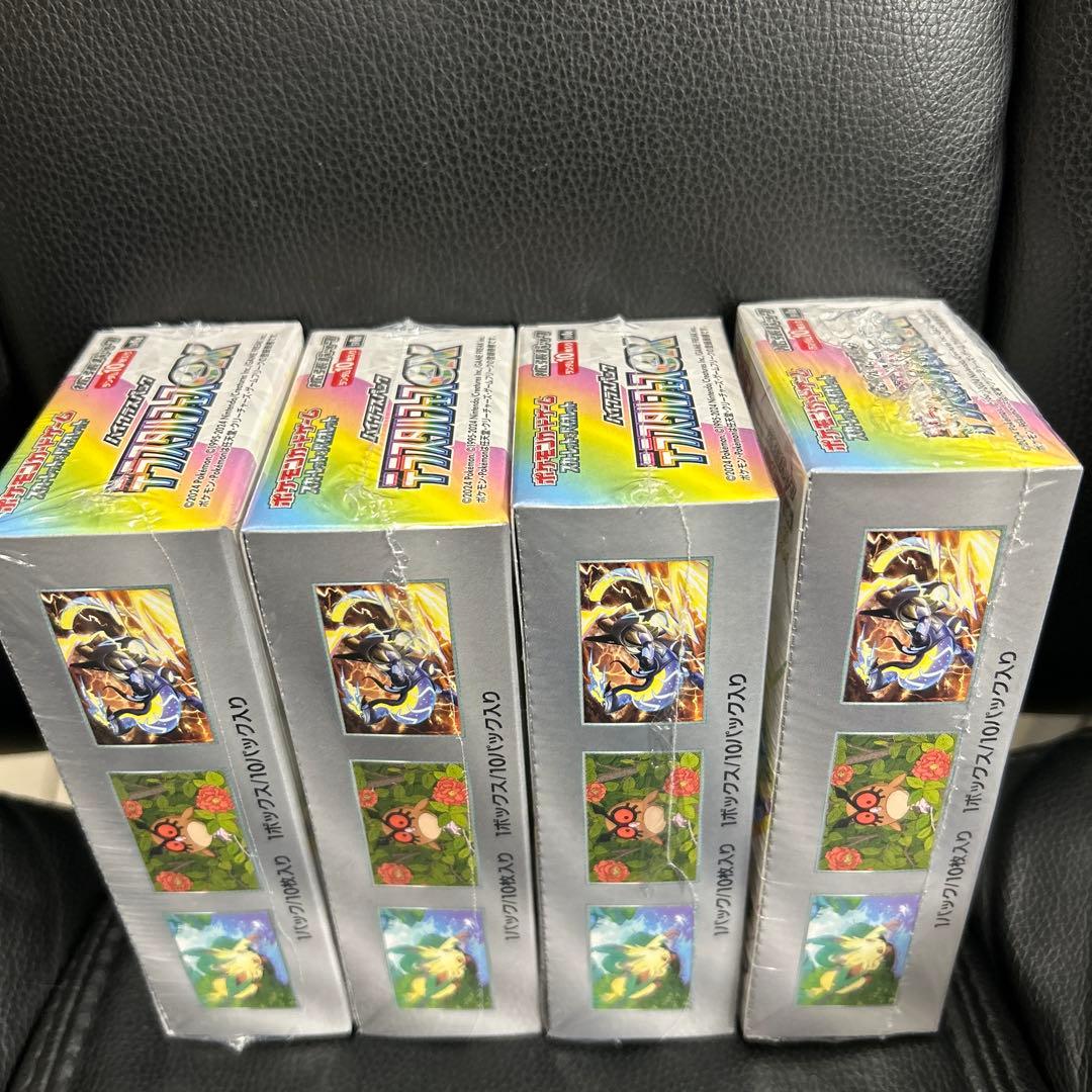 ポケモンカード テラスタルフェスex 4BOX シュリンク付き