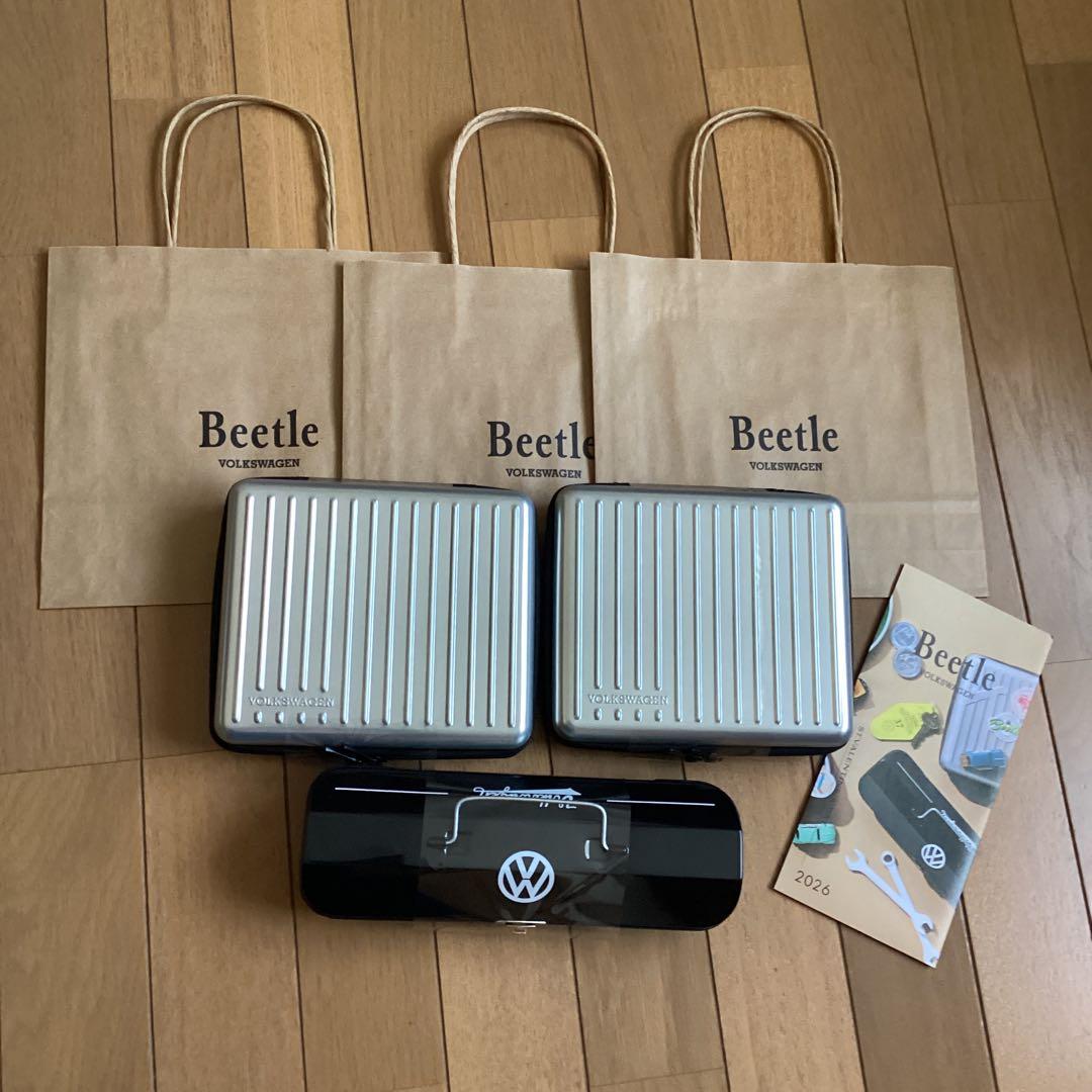 まとめ売り3点・モロゾフビートル2026・スチールコンテナ＆トラベルビートル