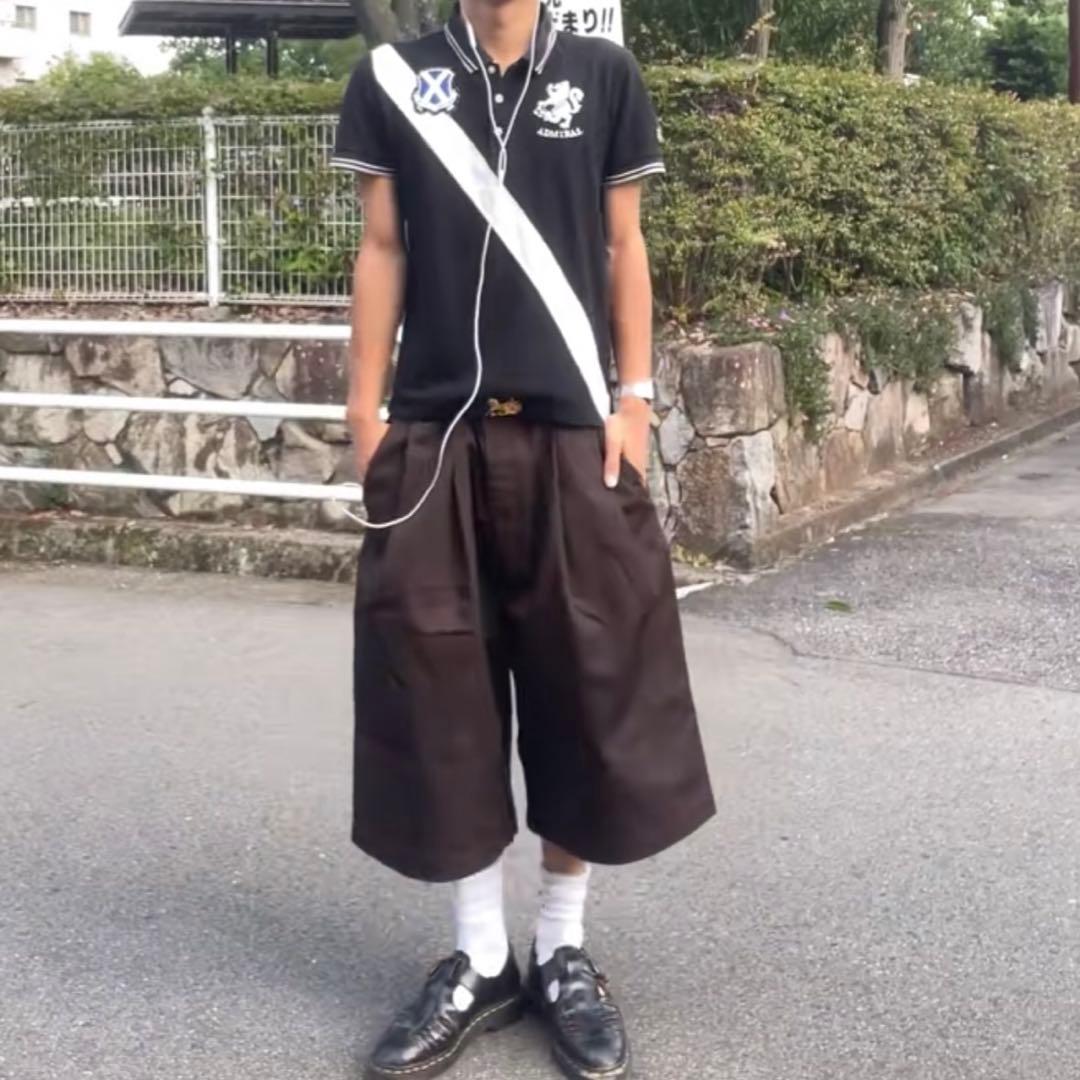 REDKAP バギーショーツ バギーパンツ ブラック L