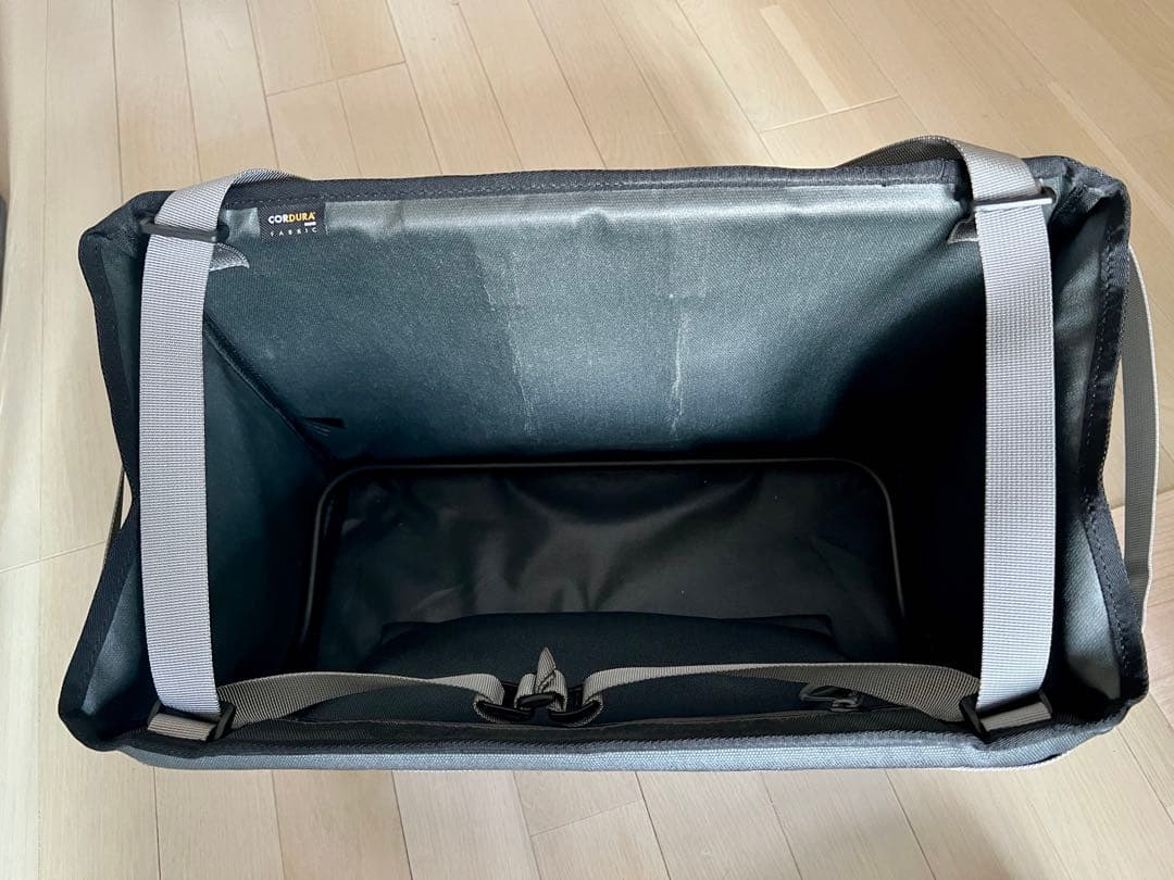 ブロンプトン ボローグバスケットバッグ WITH フレーム ダークグレー 23L