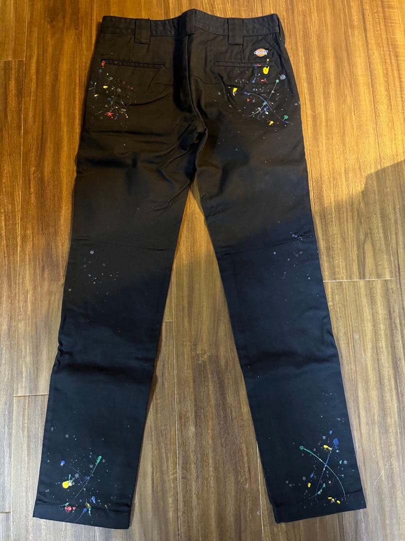 ◻︎ ナンバーナイン　ペンキ　Dickiesチノパン