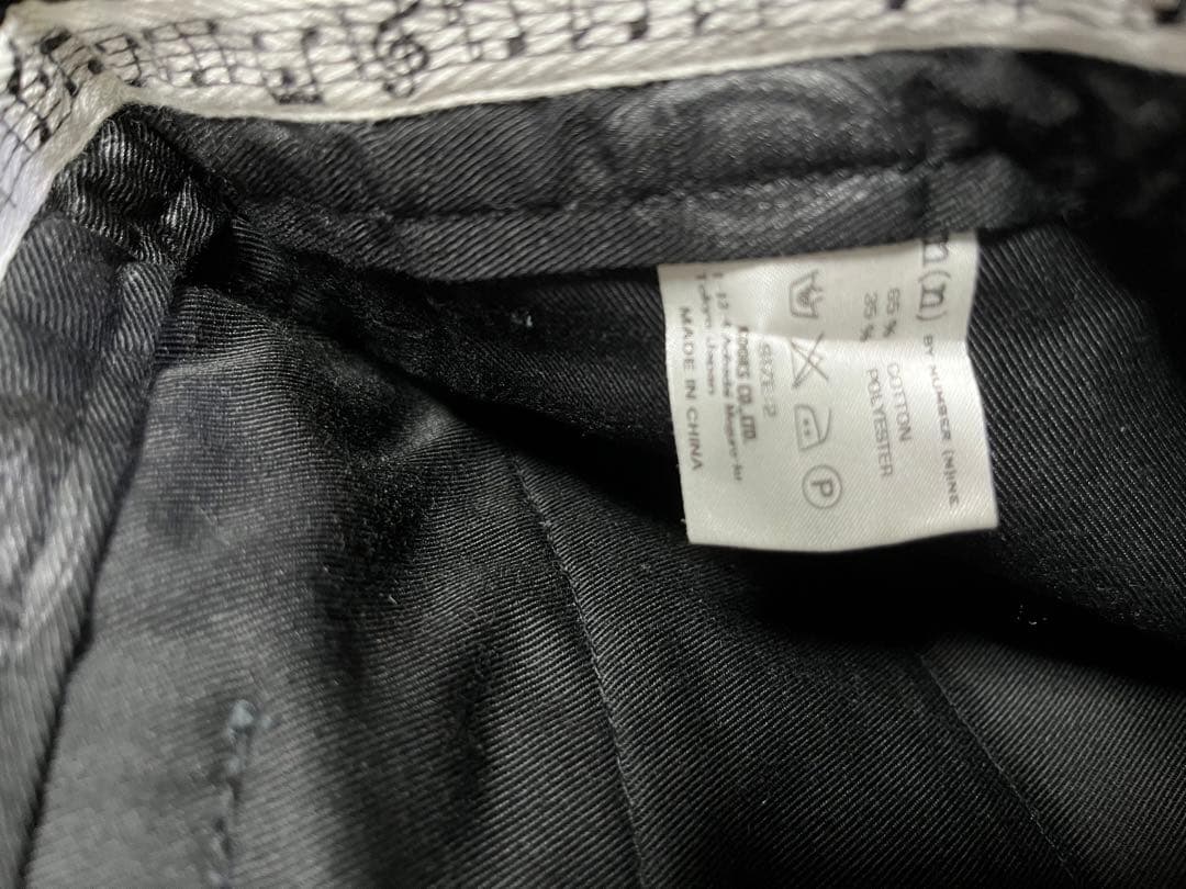 ◻︎ ナンバーナイン　ペンキ　Dickiesチノパン