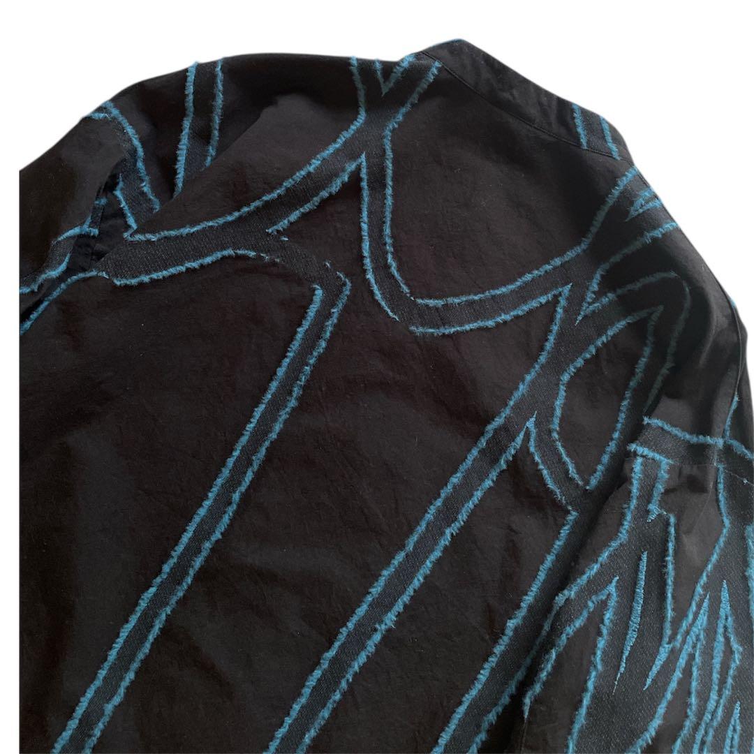 はしもとなおこ HASHIMOTO NAOKO バンドカラー シャツワンピース