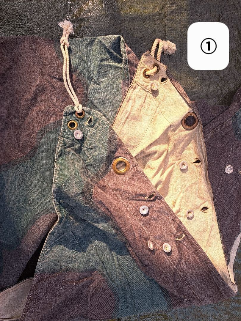 スウェーデン軍幕　バラ売り可能