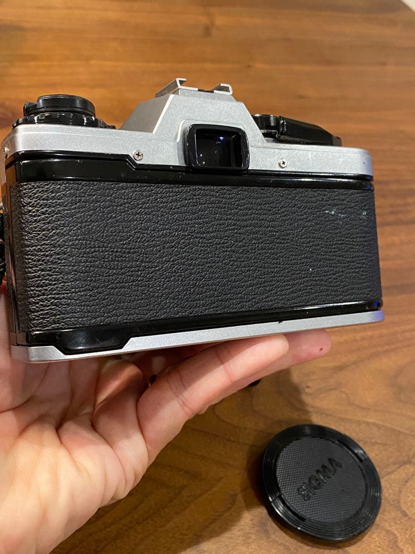 OLYMPUS OM-10 フィルム一眼　シグマ1:2.8 50マクロレンズ付