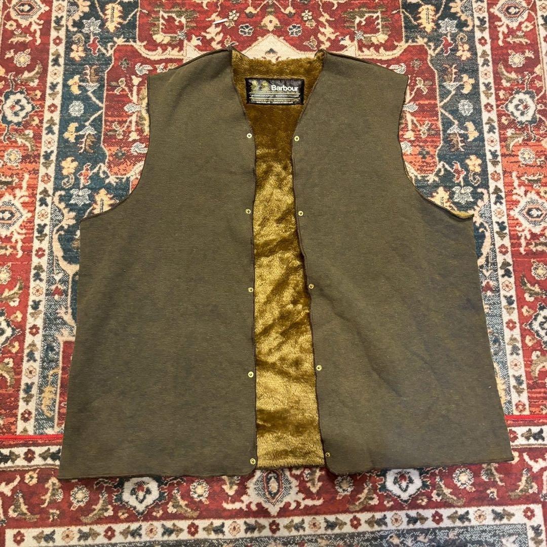 80s Barbour Liner Vest バブアー ライナーベスト