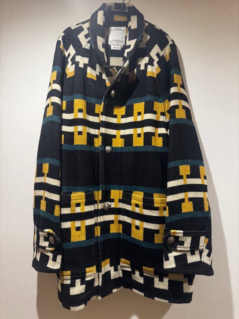 ジャケット・アウター visvim HOPILAND COAT NATIVE BLANKET