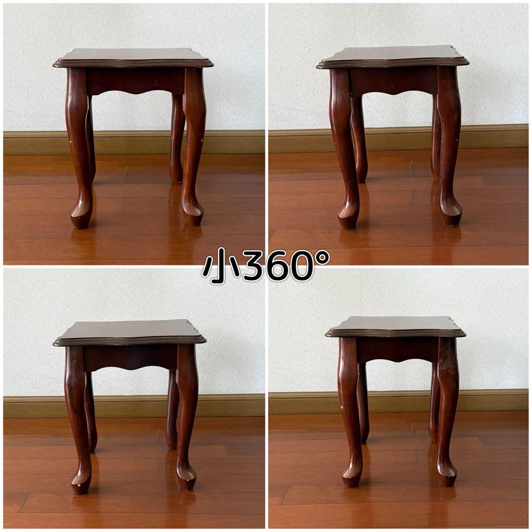 木製　ネストテーブル　入れ子　アンティーク　3個セット　まとめ売り