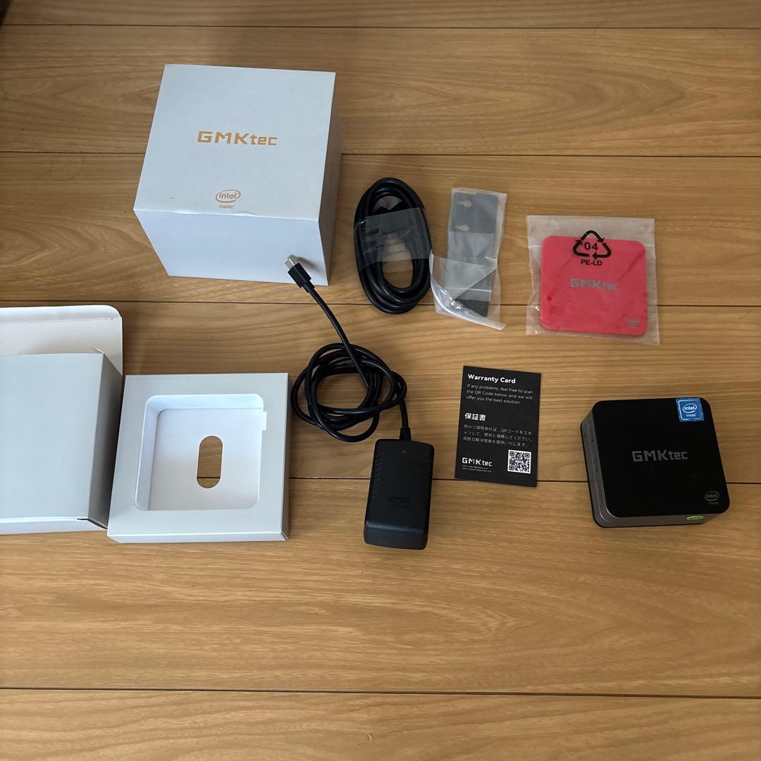 GMKtecミニpc N100 Win11 Pro DDR5 12GB+512G