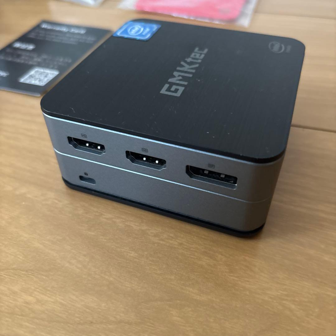 GMKtecミニpc N100 Win11 Pro DDR5 12GB+512G