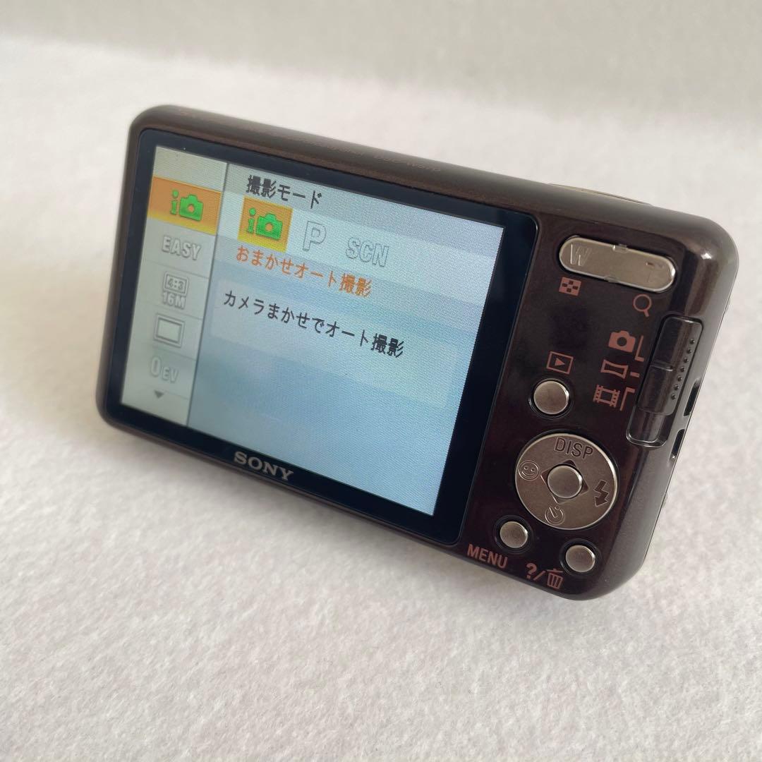 【動作確認済】SONY Cyber-shot 16.1 DSC-W570デジカメ