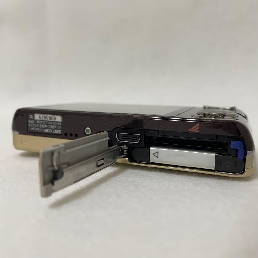【動作確認済】SONY Cyber-shot 16.1 DSC-W570デジカメ