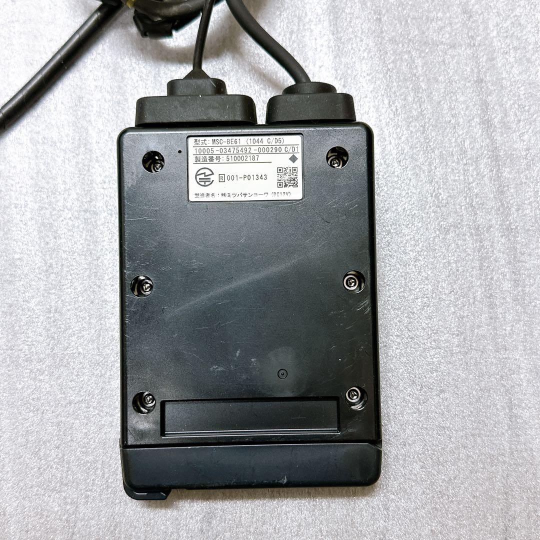 MITSUBA ETC車載器 アンテナ分離型　MSC-BE61