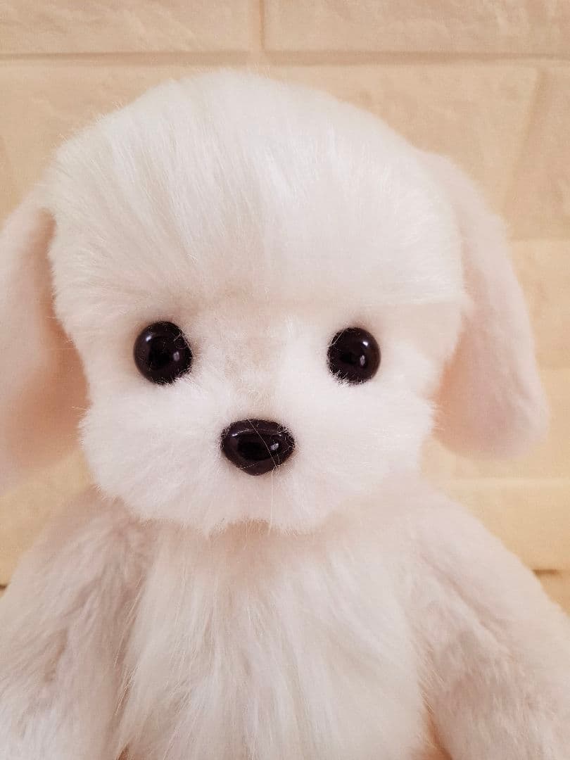 ぬいぐるみ、テディマルチーズ、犬、ハンドメイド、オリジナル、抱きしめられるサイズ