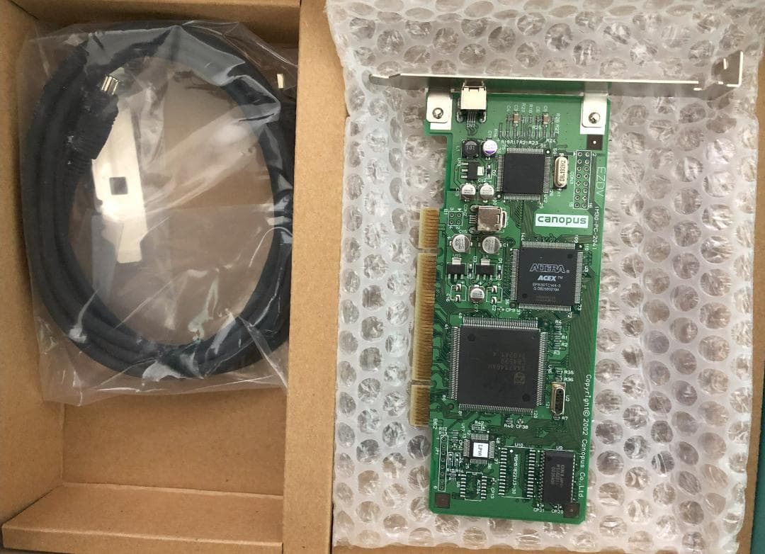 canopus EZDV SX デジタルビデオキャプチャ