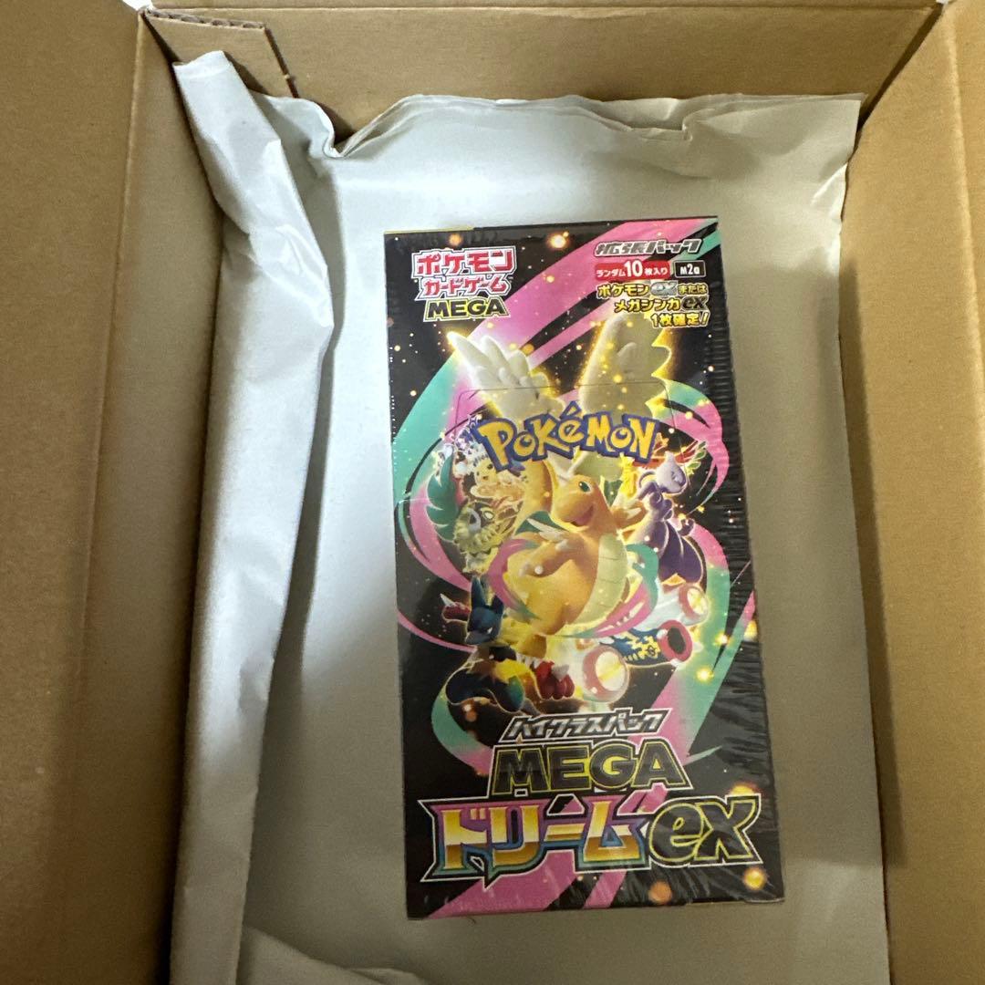 ポケモンカードゲーム MEGAハイクラスパック　MEGAドリームexBOX