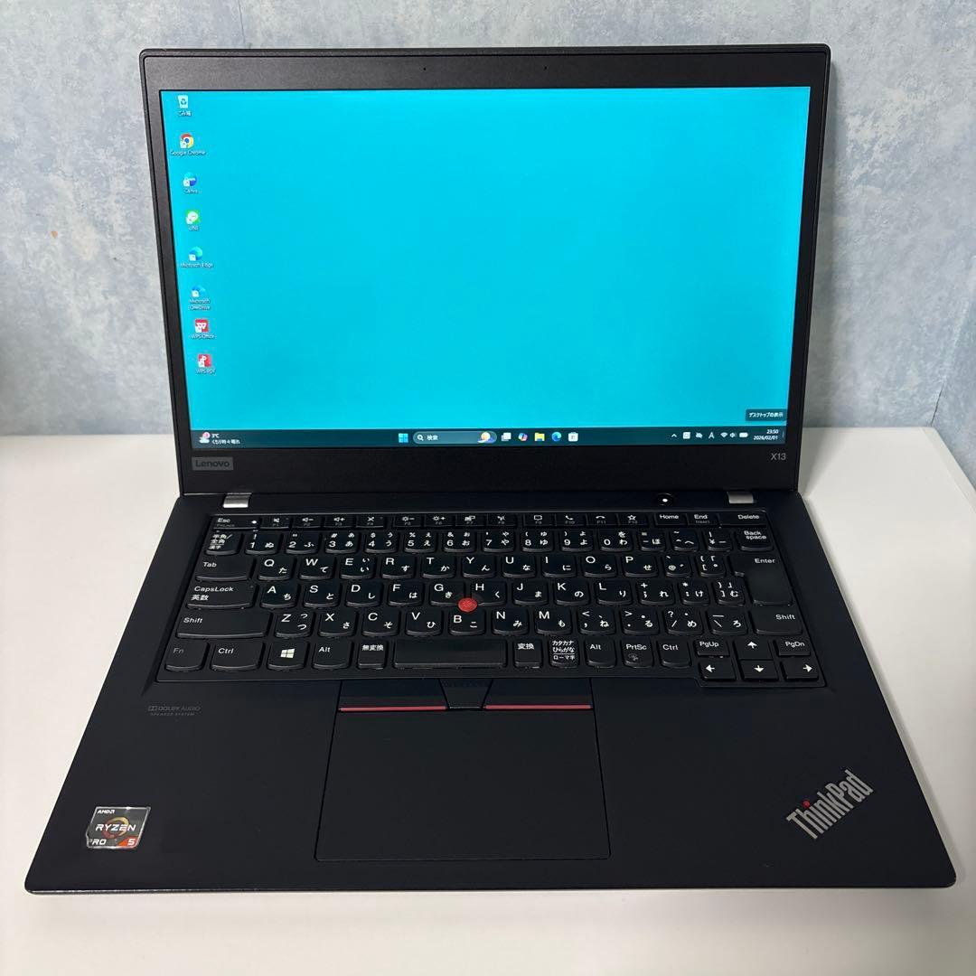 ⭐️Ryzen5Pro搭載⭐️Lenovo ThinkPad X13✨Win11