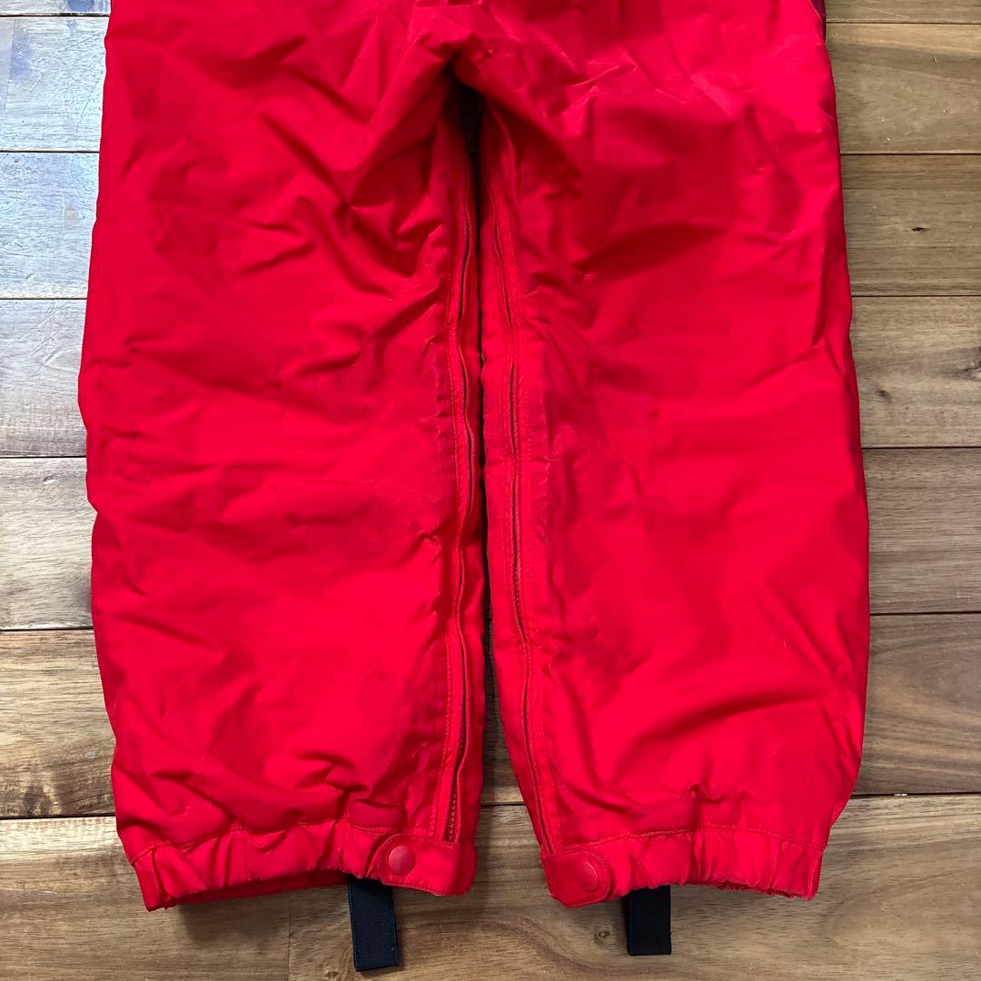 mont-bell スキーウェア レッド つなぎ　120