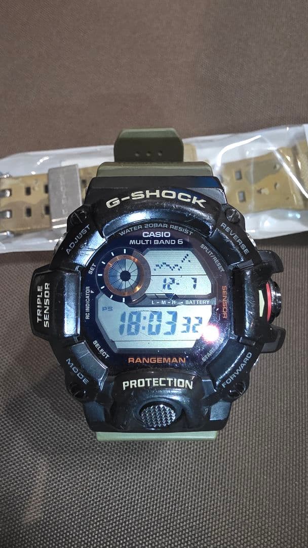 G-SHOCK GW-9400DCJ-1JF デザートカモフラージュ
