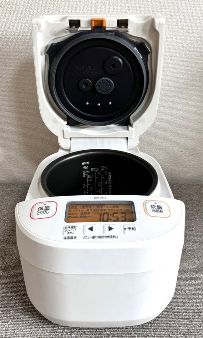 【美品】象印 極め炊き 圧力IH炊飯ジャー NW-YA10 動作保証