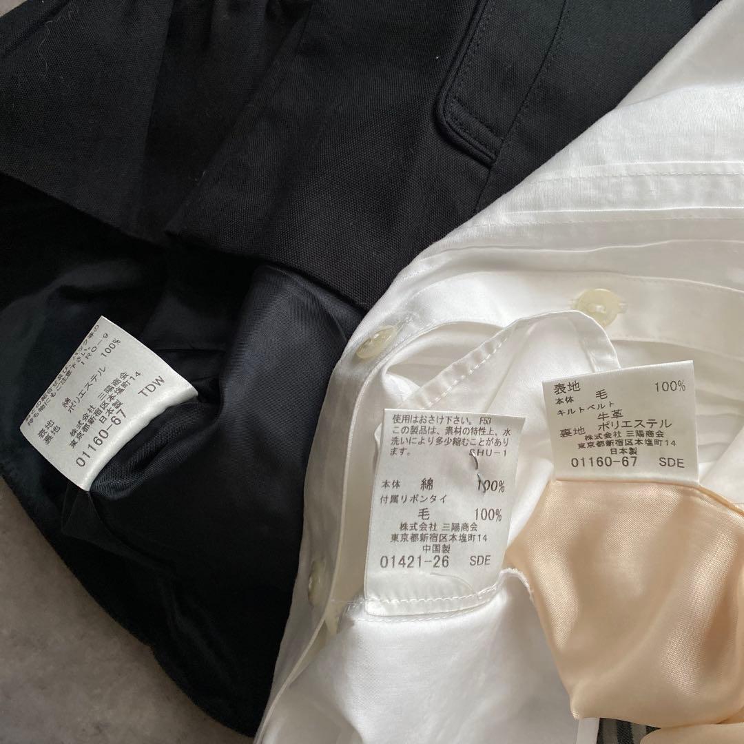 BURBERRY フォーマル　ノバチェック　ジャケット　ワイシャツ　ワンピース