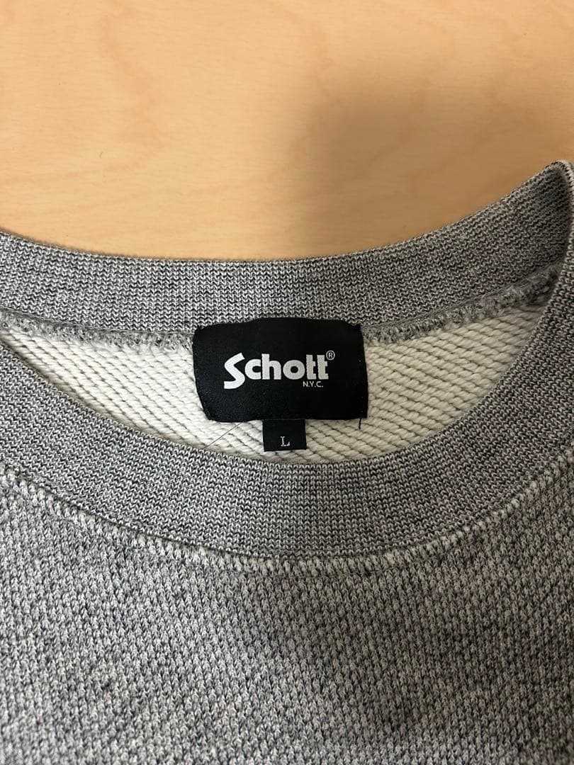 さ*か様 【完売品】Schott ショット トレーナー　Lサイズ