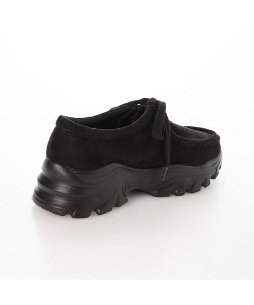 新品未使用 EVOL モカレースアップスニーカー LL