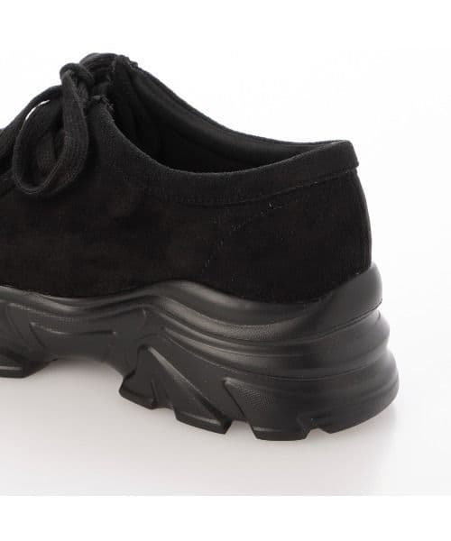 新品未使用 EVOL モカレースアップスニーカー LL