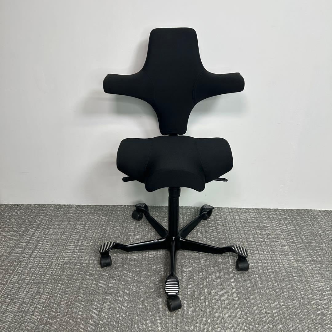 オフィスチェア HAG Capisco ホーグ カピスコ 布張 ブラック