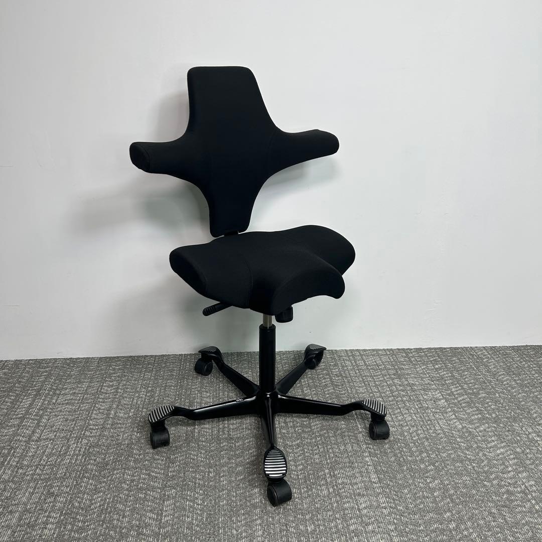 オフィスチェア HAG Capisco ホーグ カピスコ 布張 ブラック