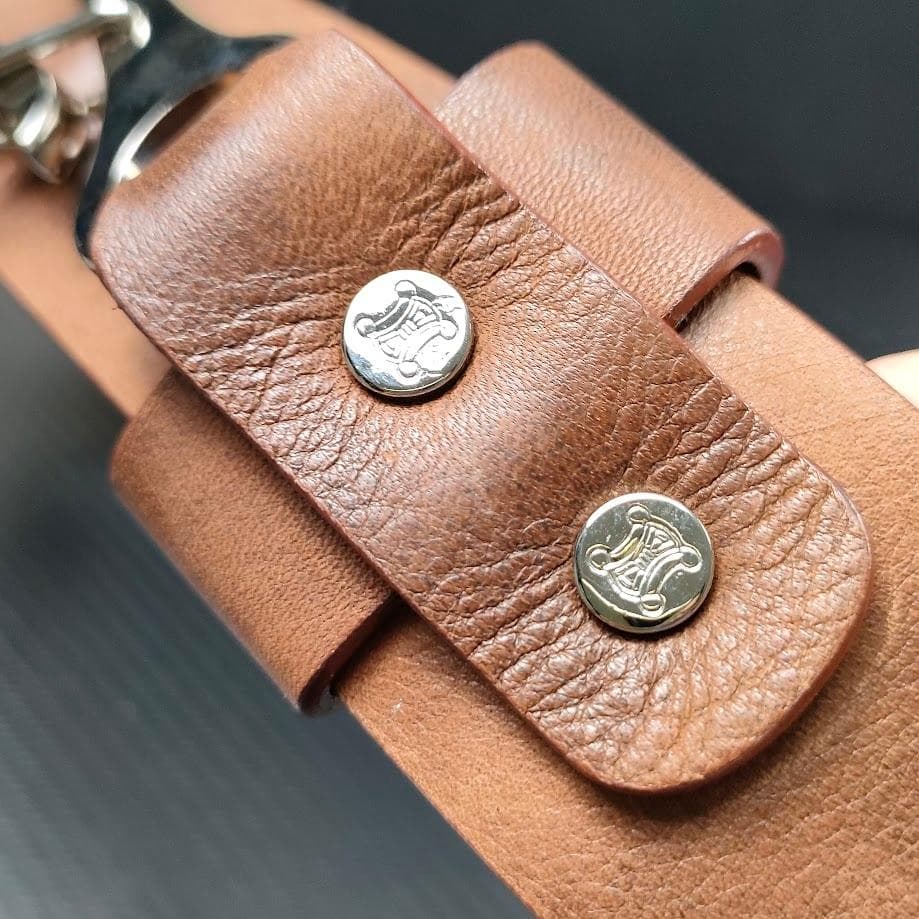 ヴィンテージ CELINE セリーヌ ペリカンフック ベルト レディース