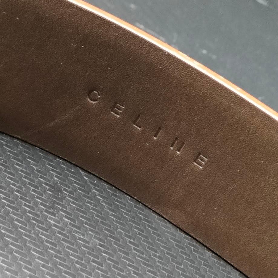 ヴィンテージ CELINE セリーヌ ペリカンフック ベルト レディース