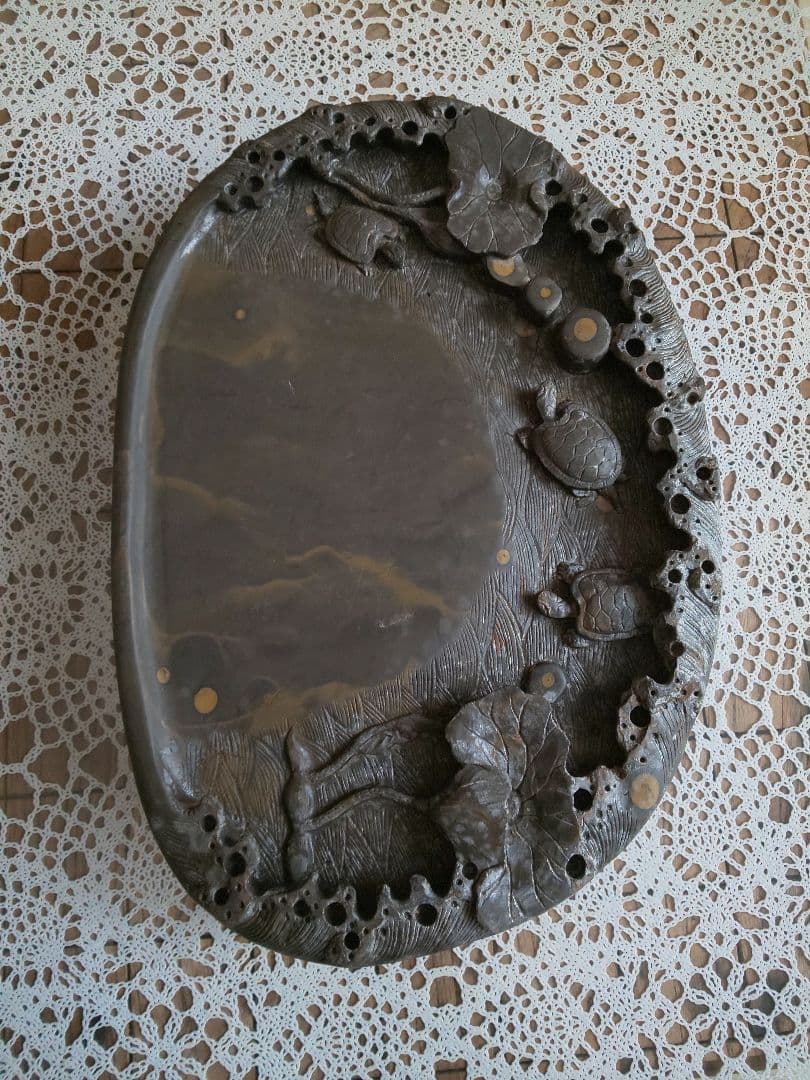 中国 端渓硯 未使用保管品