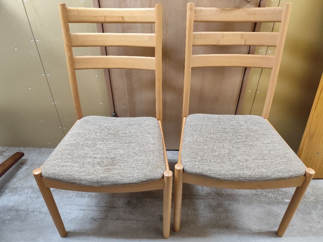 【美品】ニトリ Nコレクション ダイニングテーブル＋椅子4脚セット 135センチ