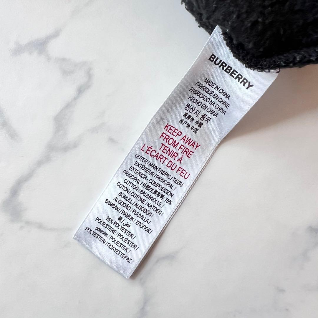 【良品】BURBERRY バーバリー スウェット 140 トレーナー　馬　黒