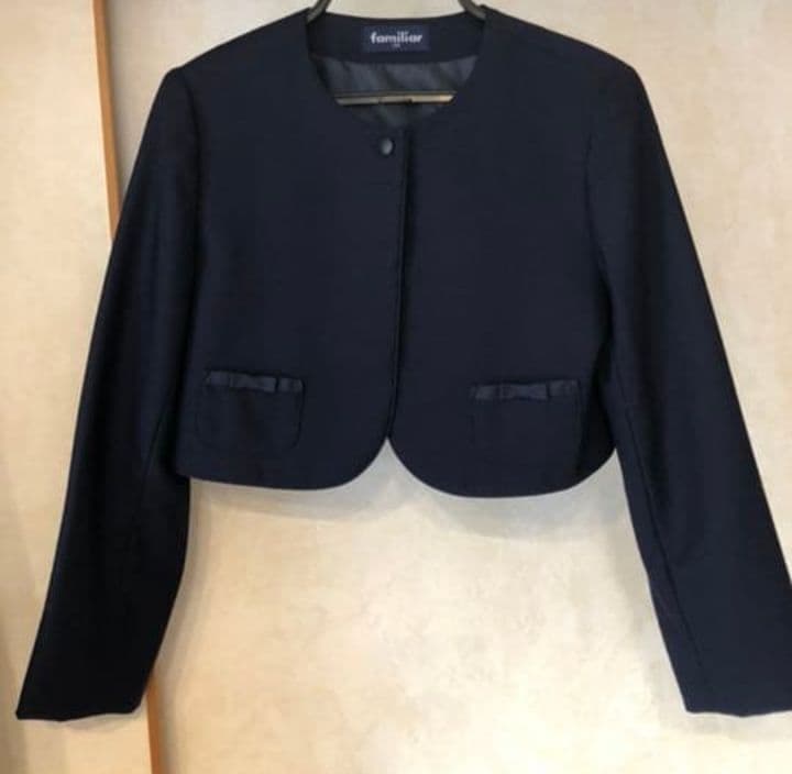 ファミリア ワンピース　セットアップ　お受験