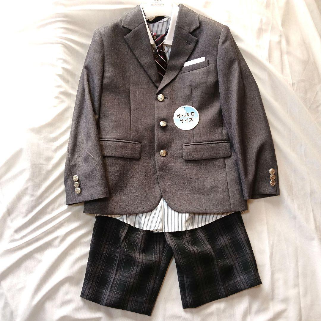 BEAMS　スーツ　入学式　130B ゆったり　男の子