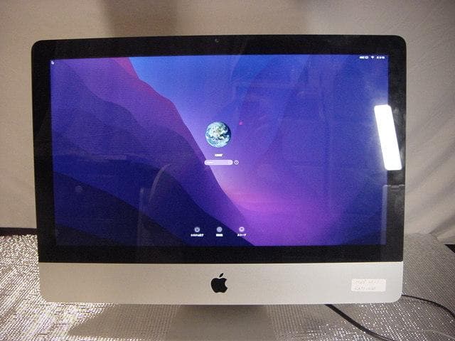 Apple iMac 2.3GHz Intel Core i5　Monterey