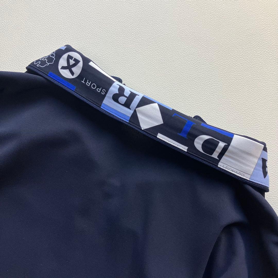 近年美品 レオナール 薄手 ブルゾン ジップアップ 42