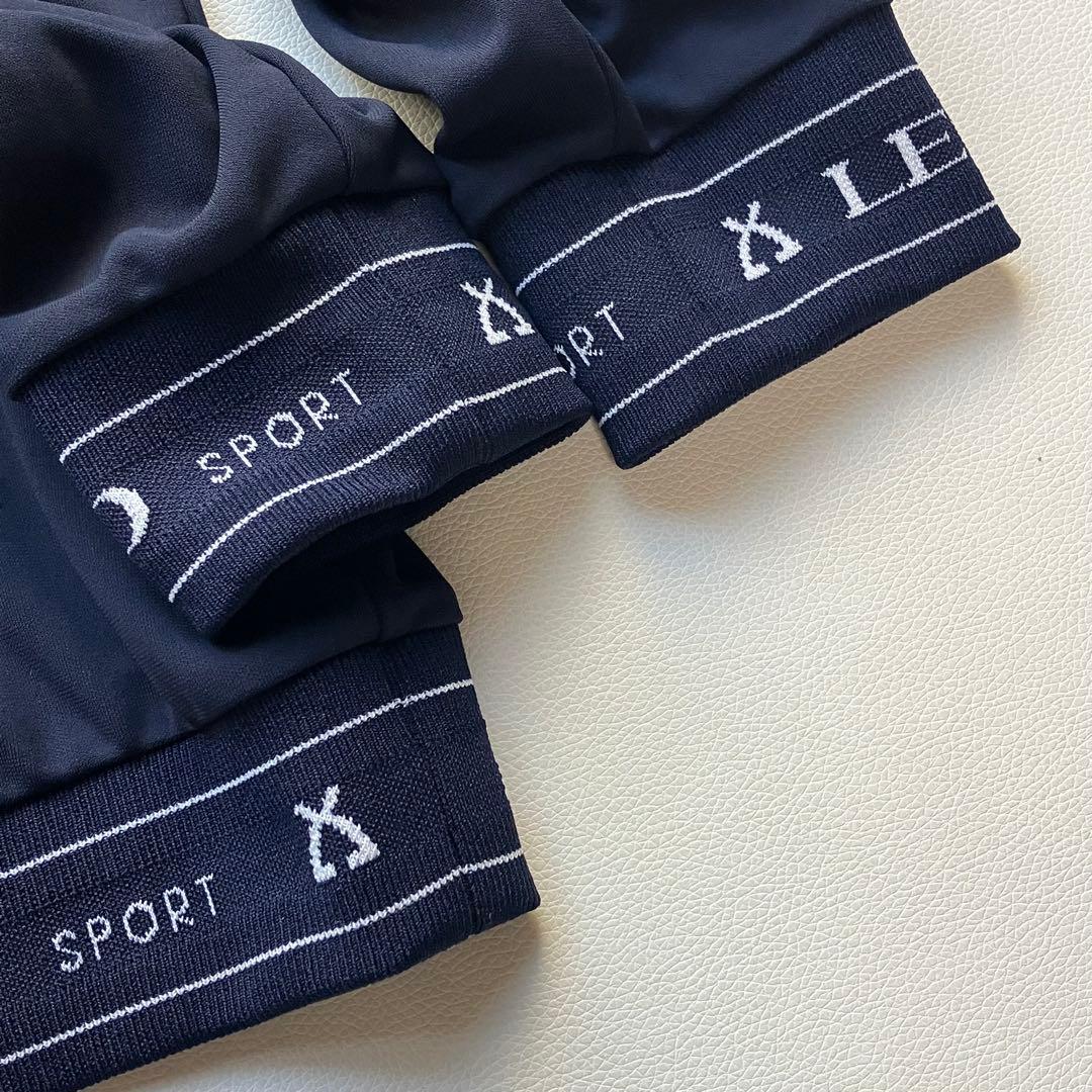 近年美品 レオナール 薄手 ブルゾン ジップアップ 42