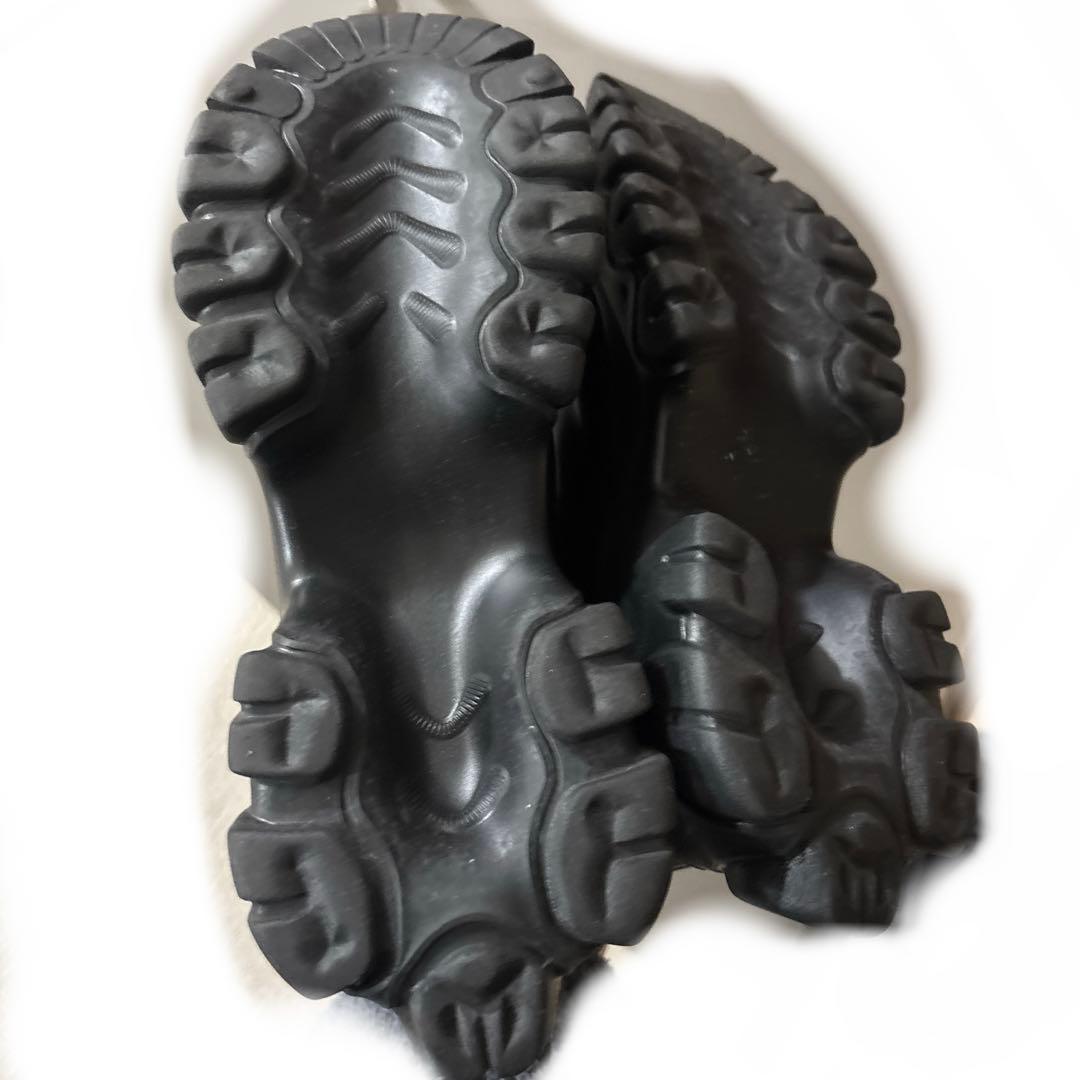 Knuthmarf unique sole boots ショートブーツ　黒 24