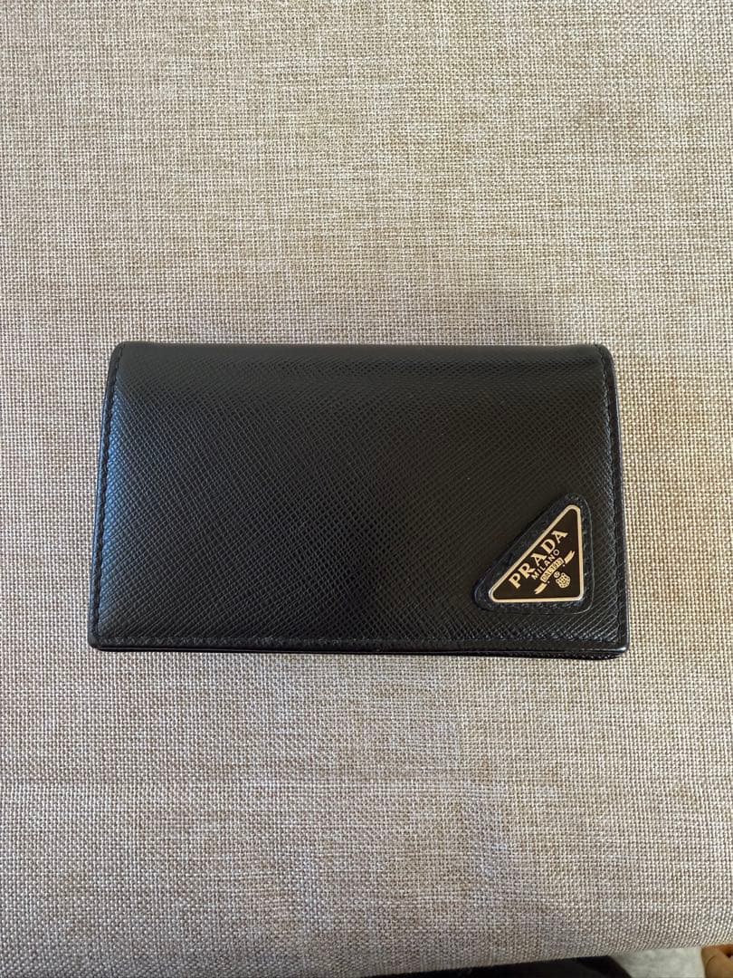 PRADA 2MC122 サフィアーノレザーカードケース 名刺入れ箱付き