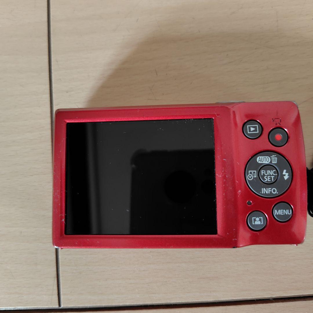 Canon キャノン IXY 200 コンパクトデジタルカメラレッド 充電器付き