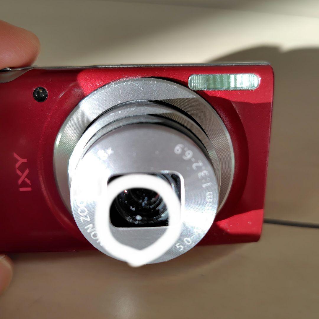 Canon キャノン IXY 200 コンパクトデジタルカメラレッド 充電器付き