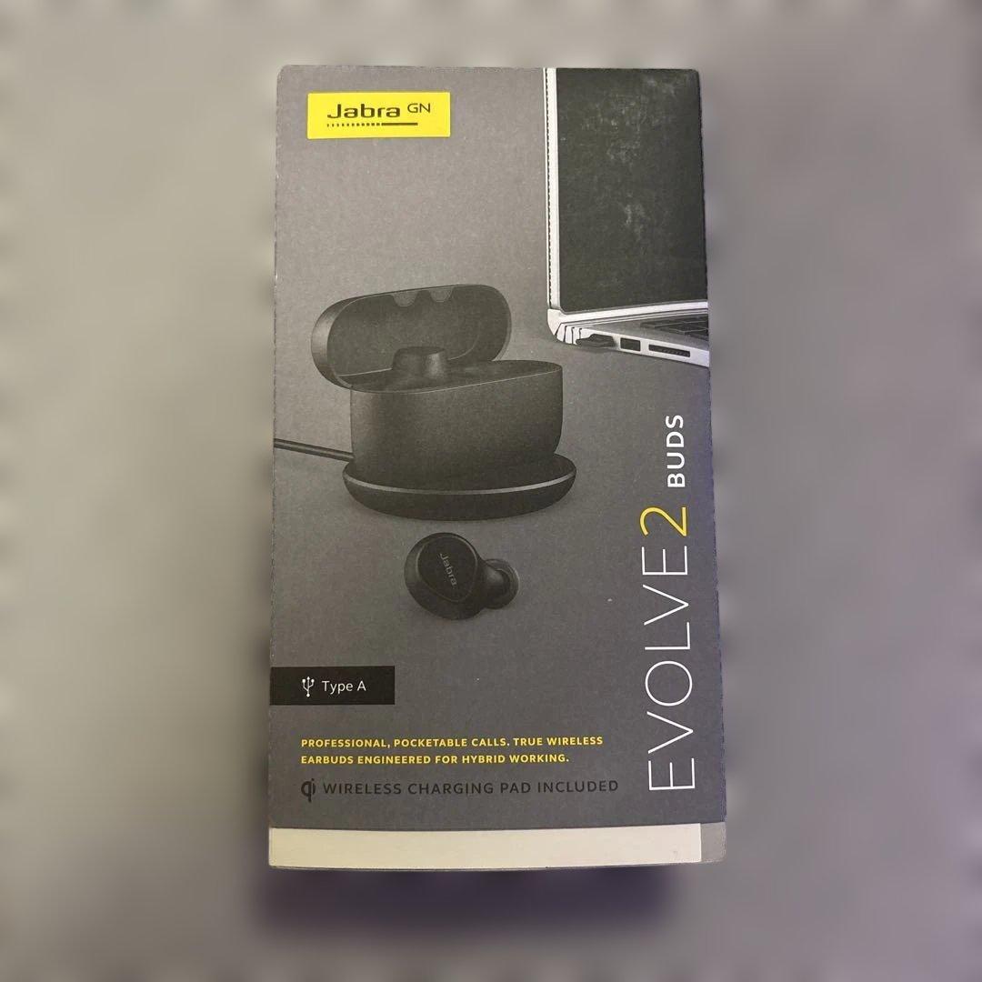 美品　Jabra Evolve2 Buds ワイヤレスイヤホン