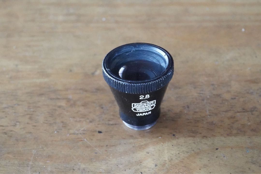 日本光学　変倍ファインダー用　2.8cmアタッチメントレンズ
