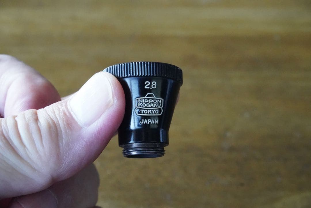 日本光学　変倍ファインダー用　2.8cmアタッチメントレンズ