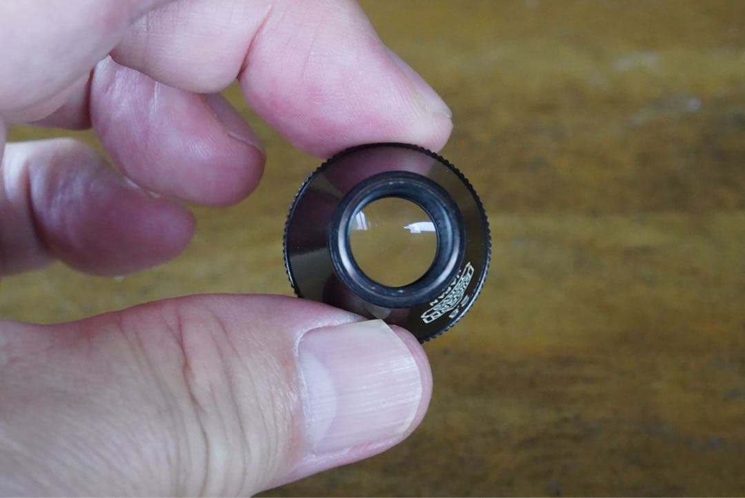 日本光学　変倍ファインダー用　2.8cmアタッチメントレンズ