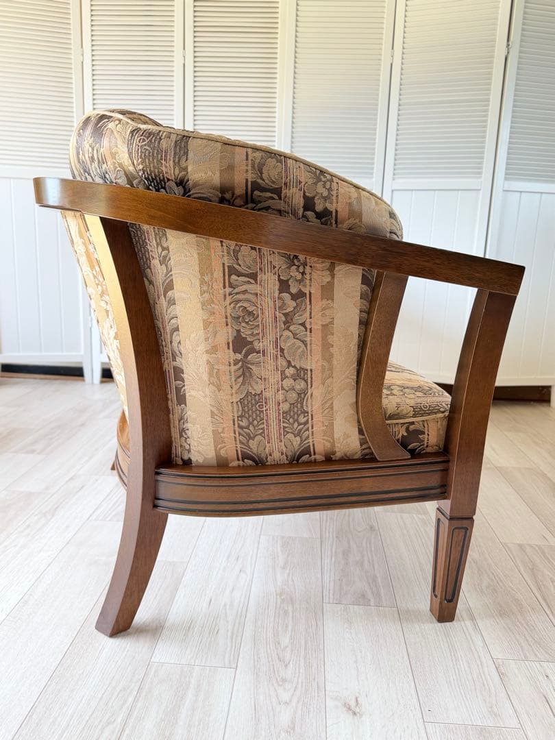 あや　マルニ木工 地中海ロイヤル シャルル アームチェア 2人/3人掛け