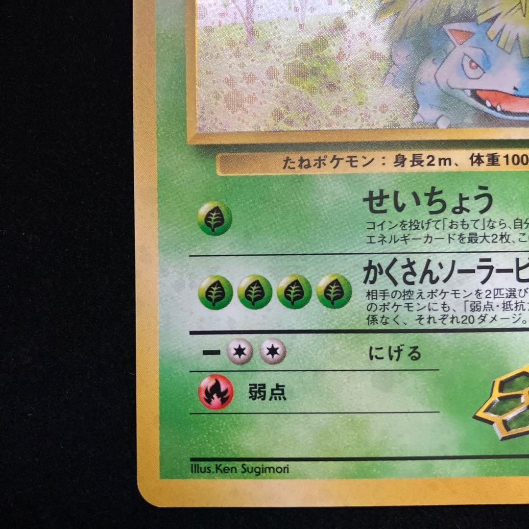 エリカのフシギバナ (旧裏)[やや良品]